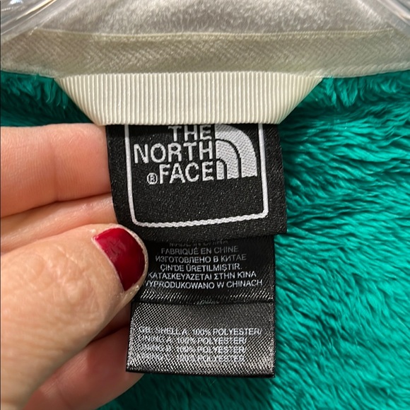 The North Face Women's Green Fleece Jacket - Picture 5 of 5
